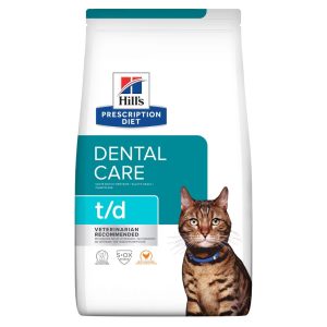 Hill's PRESCRIPTION DIET t/d cat food with chicken